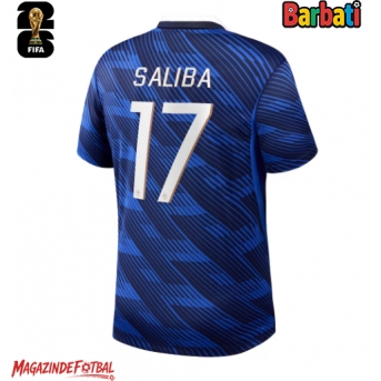 Franța William Saliba #17 Tricou Fotbal Replică Mondial 2026 Barbati Acasa